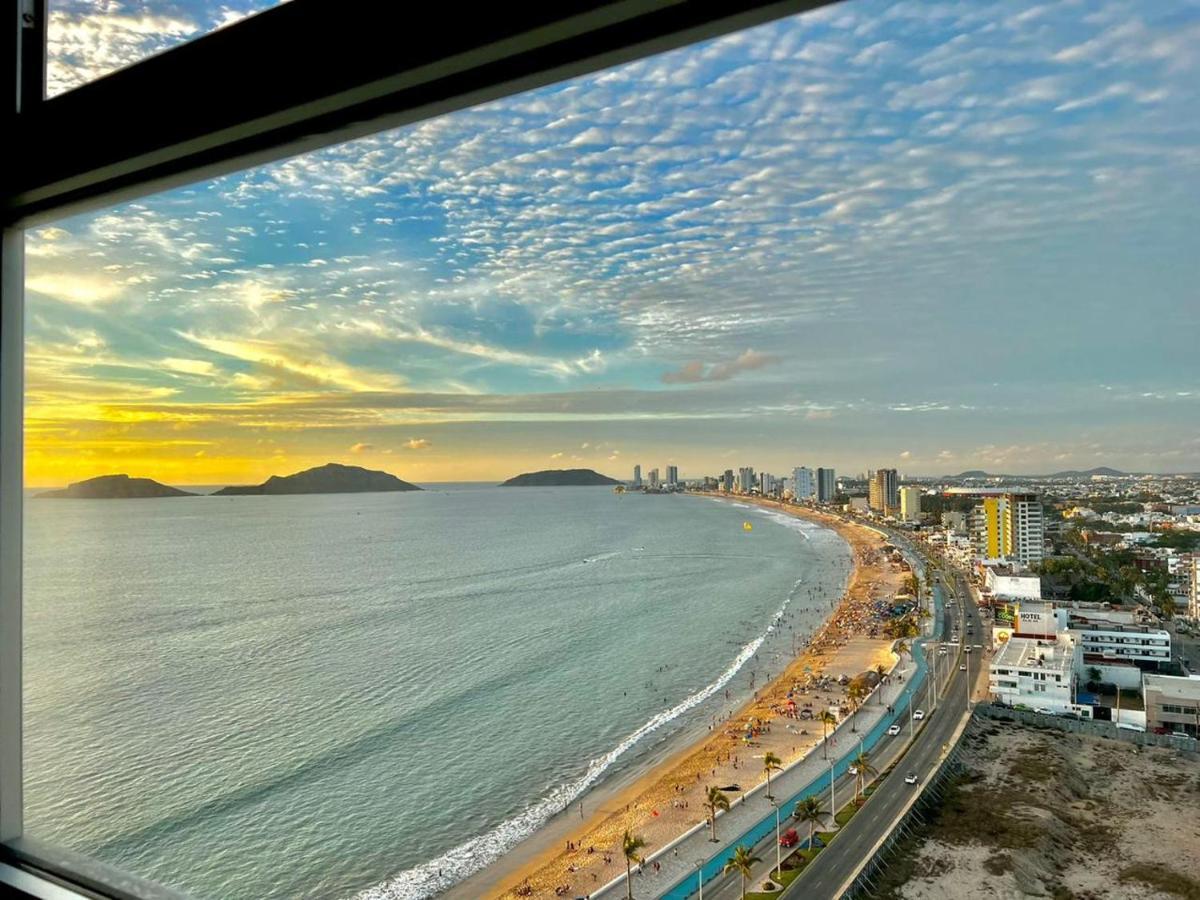 Sunset View Malecon 1401 Vista Panoramica Al Mar Apartment Mazatlan Exterior photo
