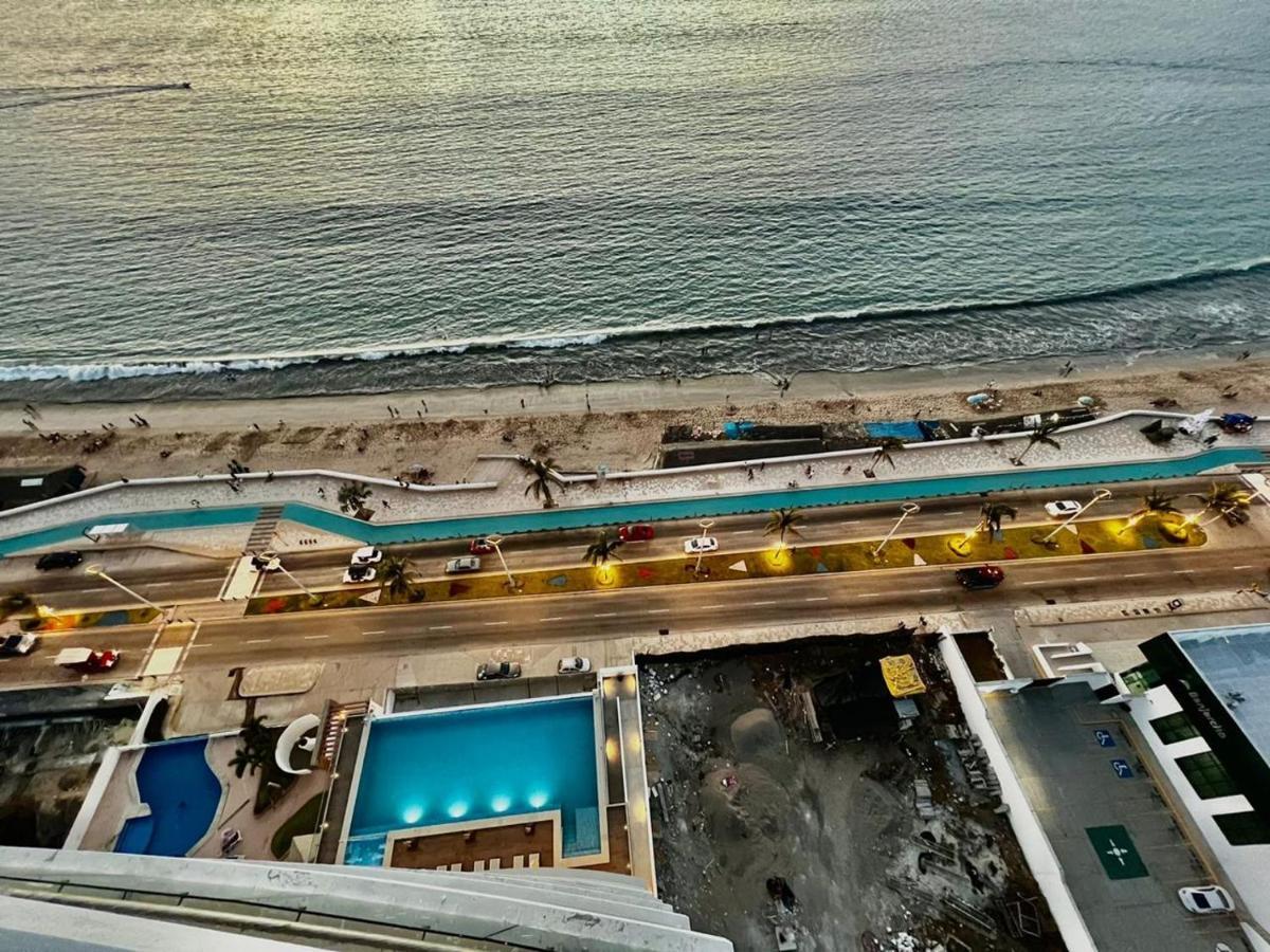 Sunset View Malecon 1401 Vista Panoramica Al Mar Apartment Mazatlan Exterior photo