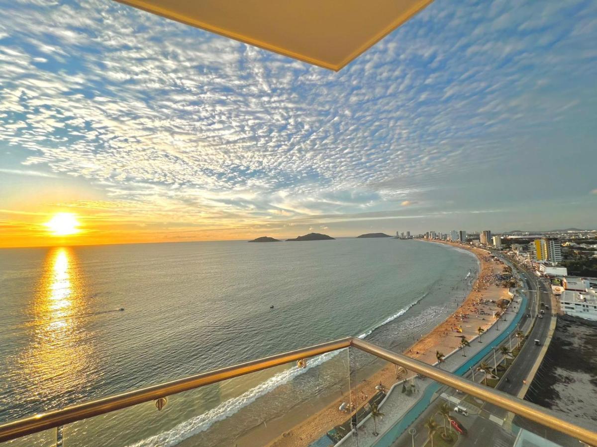 Sunset View Malecon 1401 Vista Panoramica Al Mar Apartment Mazatlan Exterior photo